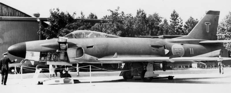 Saab 32 Lansen. На голову выше ввс