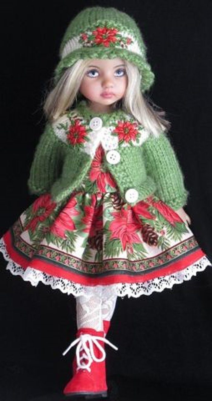 Когда в доме рукодельница — даже куклы в модных вязаных нарядах! Когда в доме рукодельница — даже куклы в модных вязаных нарядах! вязание,куклы и игрушки,разное
