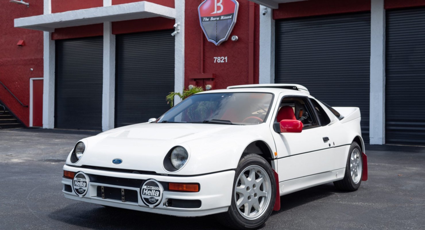 На продажу выставлен раллийный Ford RS200 1986 года выпуска за 200 тыс. долларов