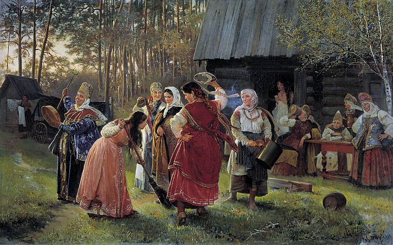 Алексей Корзухин "Девичник", 1889 © gallerix.ru