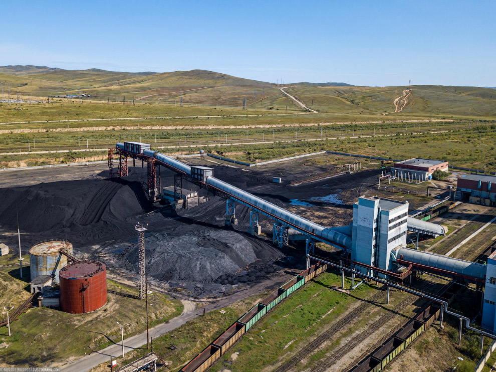 Фоторепортаж о крупнейшей тепловой электростанции Забайкальского края России