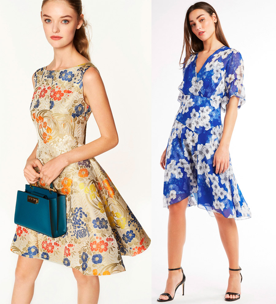 Цветочный принт – 30 лучших платьев с весенне-летнего подиума 2019 мода,модный обзор,Наряды,Платья,стиль