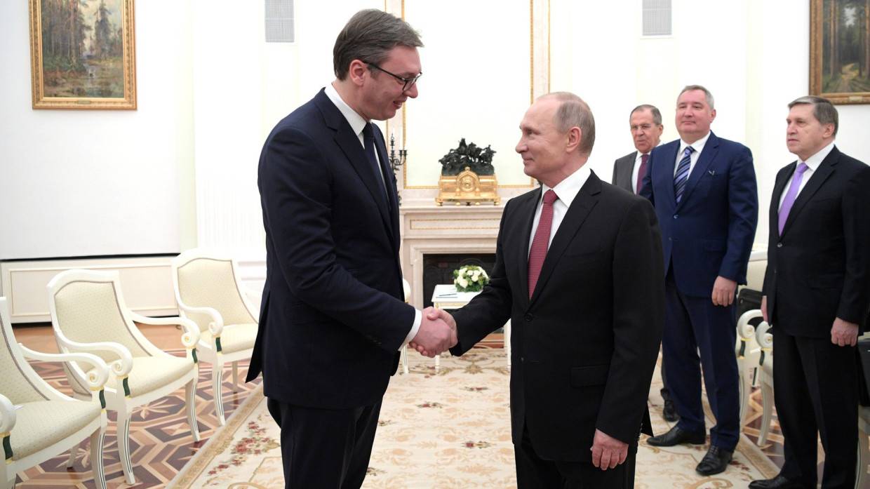 Вучич признался, что неоднократно встречался с Путиным и многому у него научился