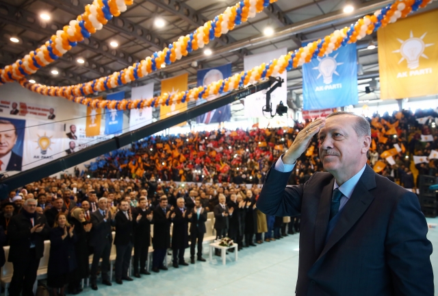 Президент Эрдоган на 6-м Провинциальном конгрессе ПСР