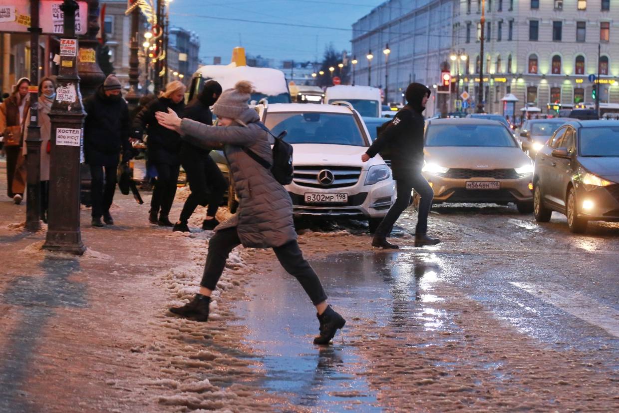 В Калининском районе Петербурга не замечено ни одной уборочной машины