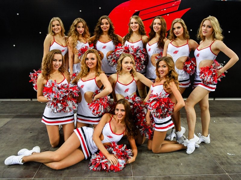 2. " Cherry", Омск группы поддержки, девушки, красиво, спорт, фото, чирлидинг