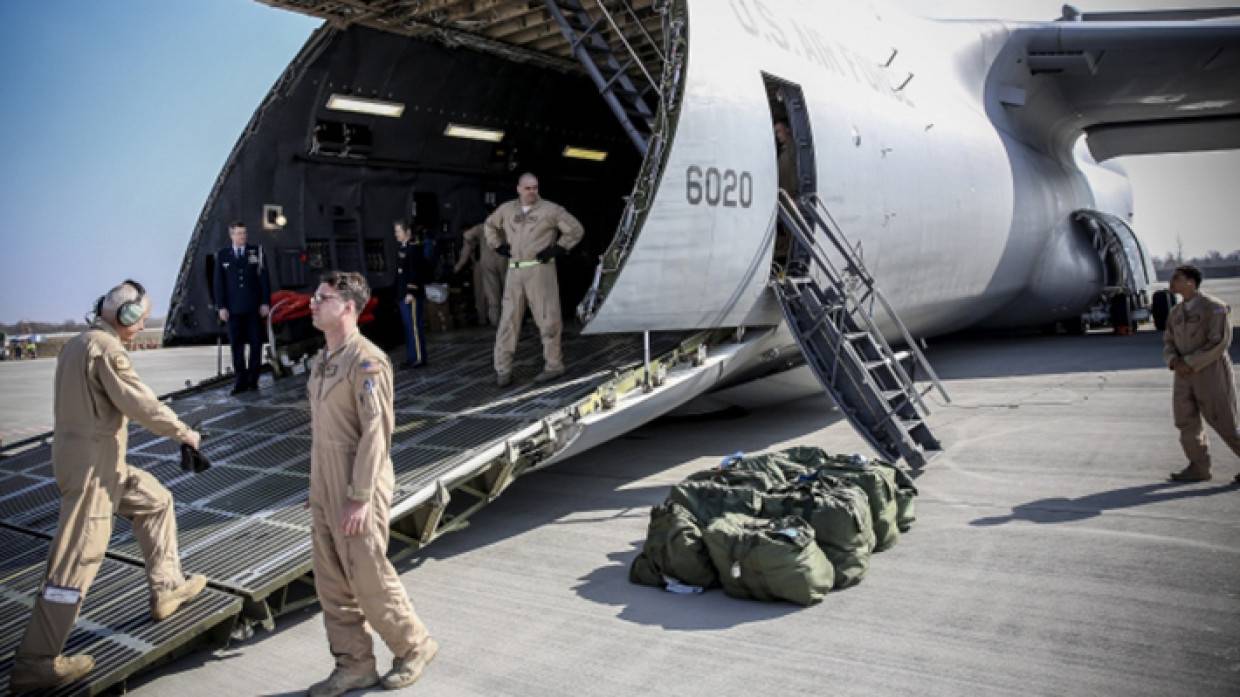 Минобороны Украины: в Киеве приземлился самолет с 86 тоннами боеприпасов из США