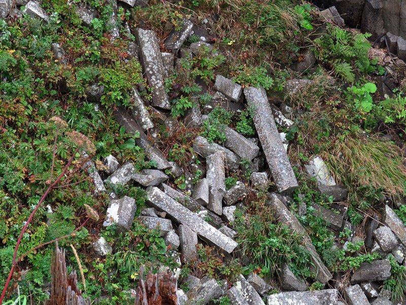 Кунашир: мыс Столбчатый Кунашир: мыс Столбчатый