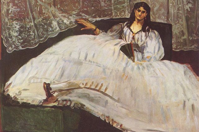 Портрет Жанны Дюваль работы Эдуара Мане, 1862 год.