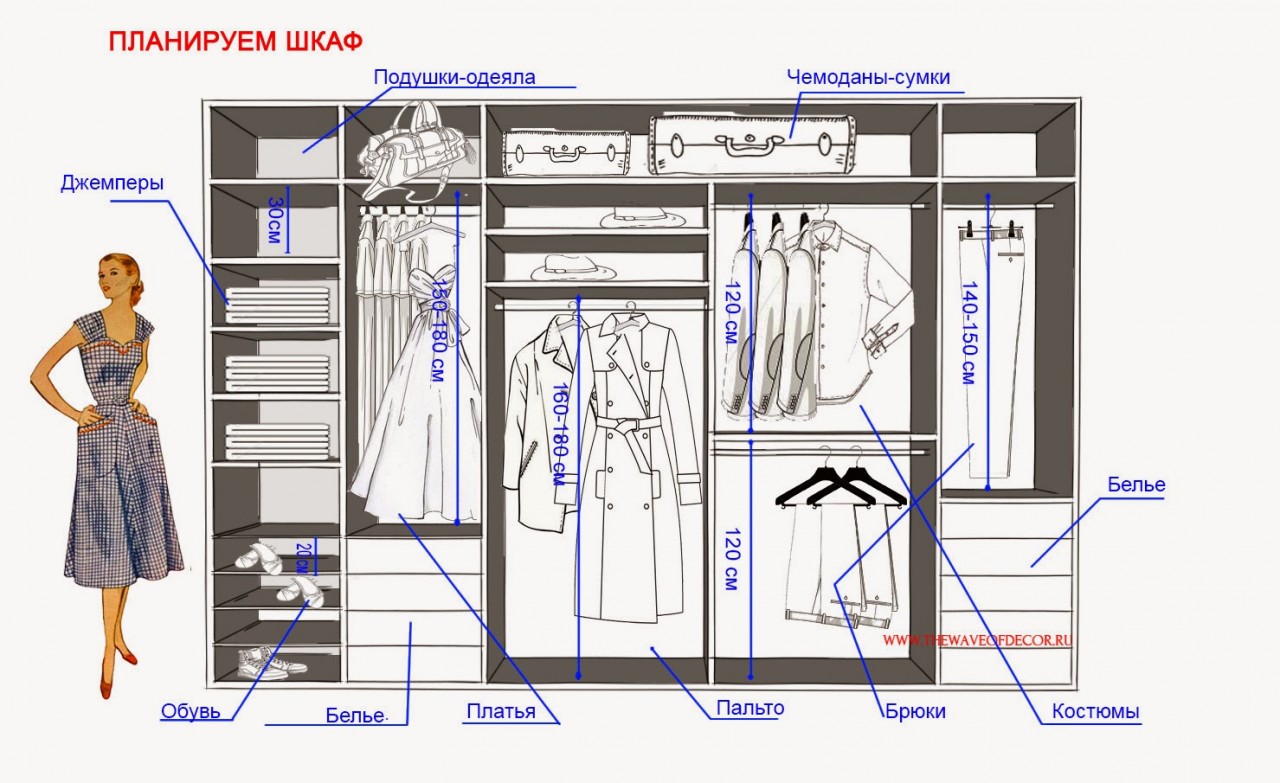 Планируем и рисуем шкаф мечты - Квартира, дом, дача - 4 февраля -  Медиаплатформа МирТесен