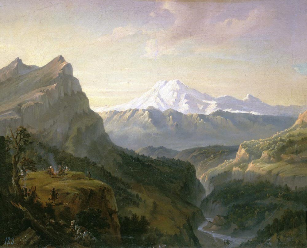 Айвазовский гора Гуниб