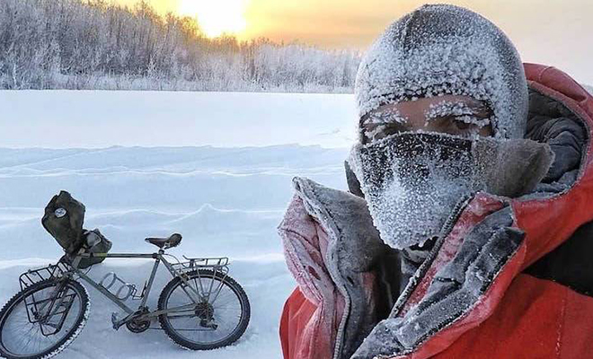 Итальянец поехал в Якутию и рассказал про свои ощущения от жизни в минус 55 градусов