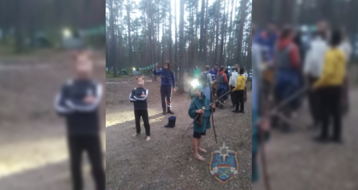 Спасатели помогли заблудившимся на фестивале «Дитя природы» юным жителям Приозерска