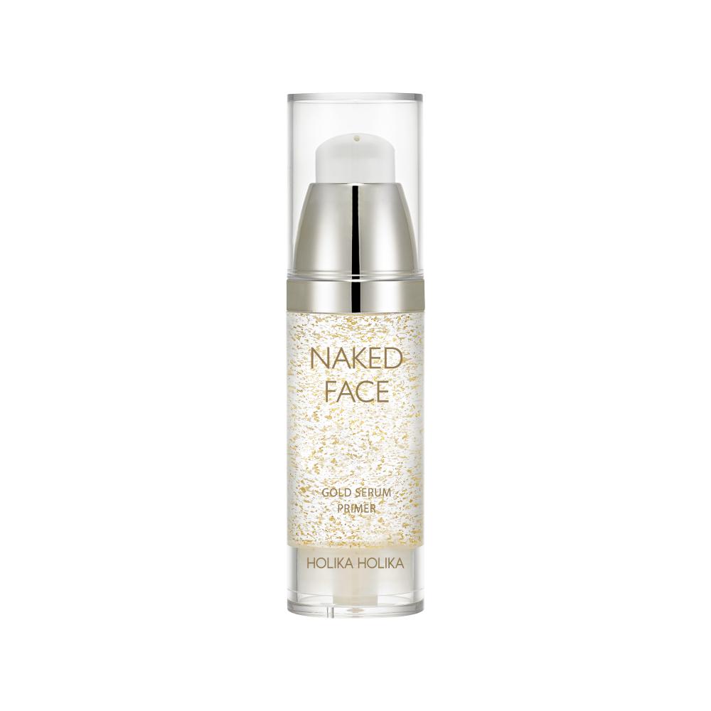 Праймер-сыворотка для сияния кожи лица Naked face gold serum primer, Holika Holika, 1900 руб. («Рив Гош»)