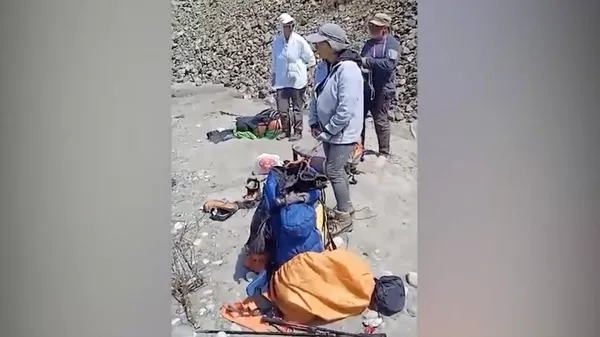 Найденные в горах Киргизии российские туристы отказались от помощи