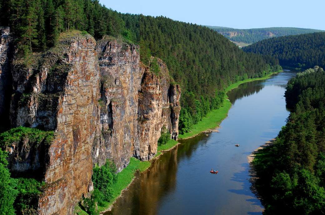 Красоты России. Реки и озера Южного Урала.
