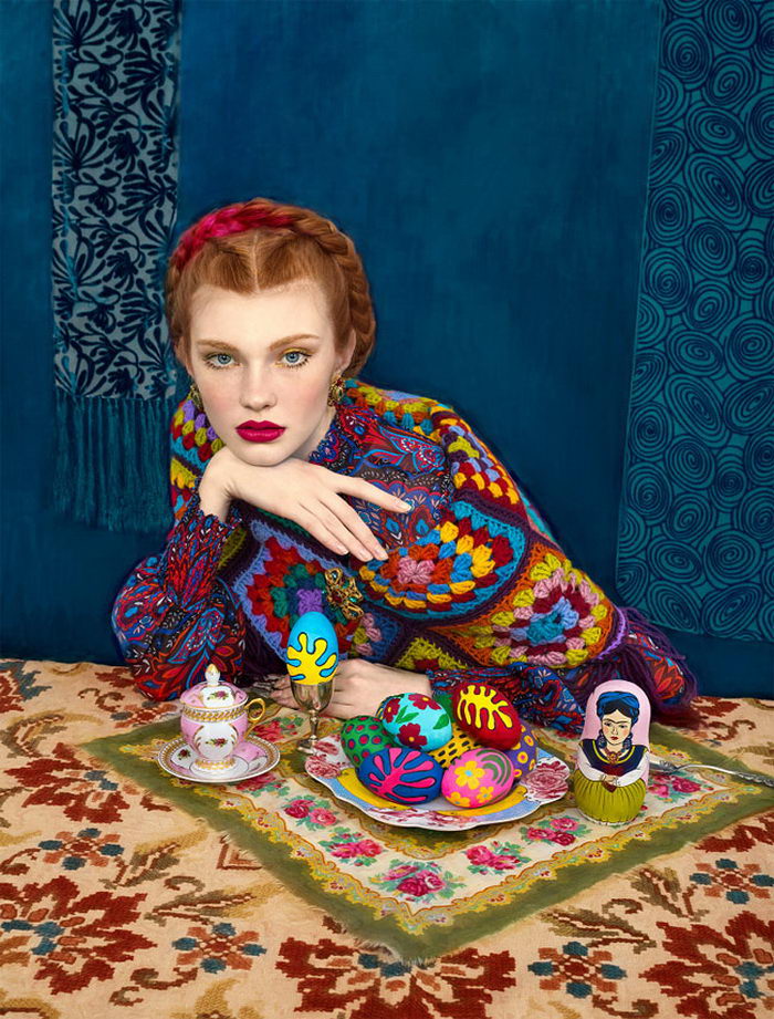 Русский гламур в фотографиях Andrey Yakovlev & Lili Aleeva 3043090