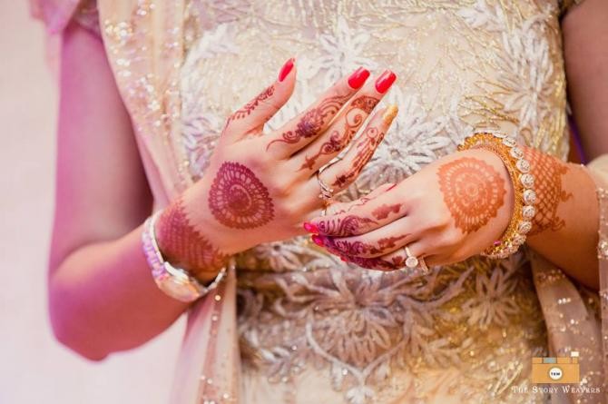  Эти свадебные татуировки индийских девушек - настоящие произведения искусства! индия, мехенди, свадьба, татуировка хной