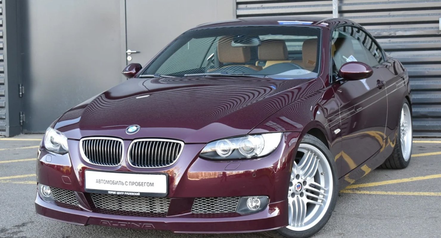 В России выставили на продажу кабриолет Alpina B3 с минимальным пробегом