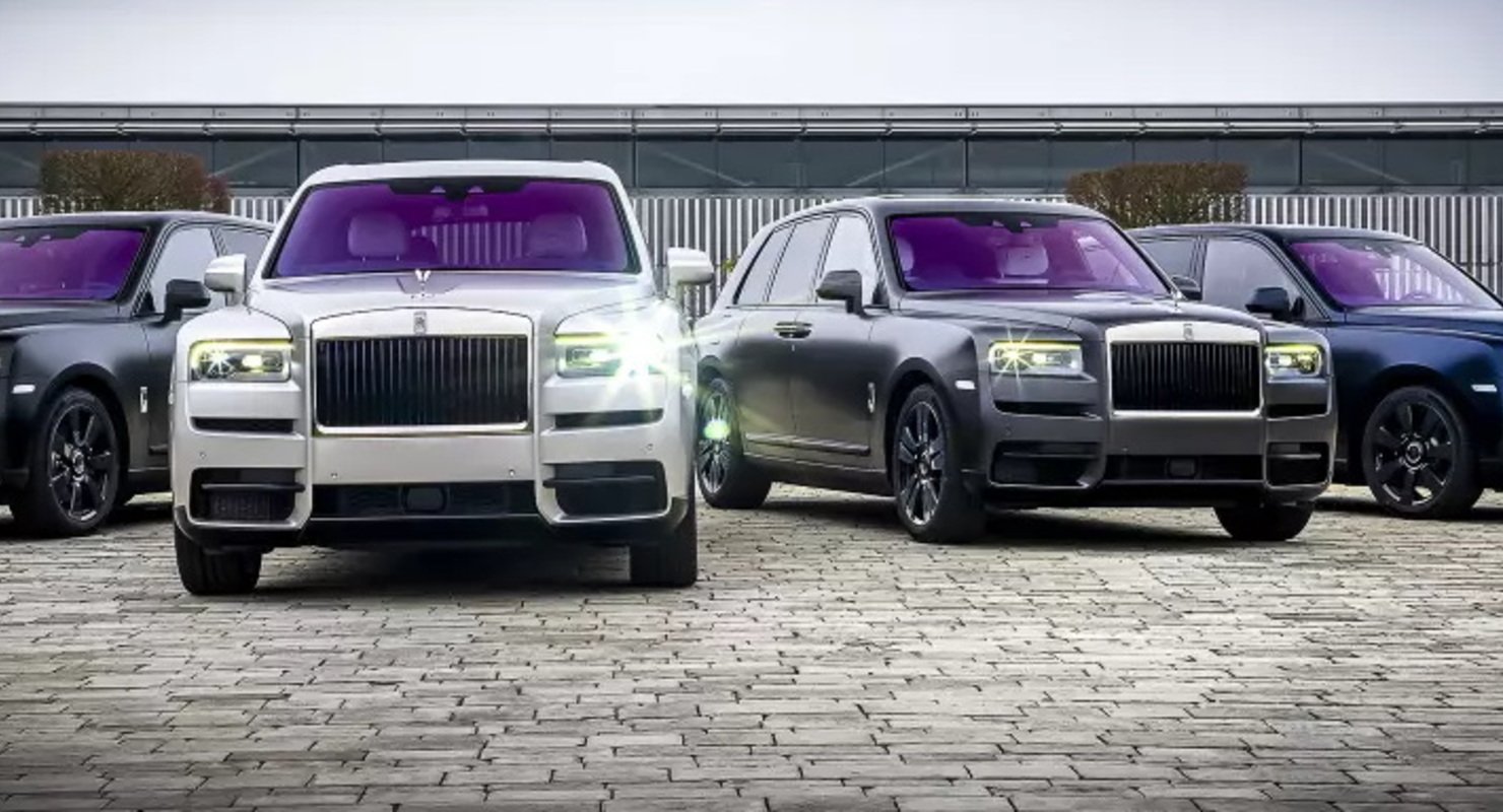 Появились фотографии ограниченной серии Rolls-Royce Cullinan, посвященной горам России