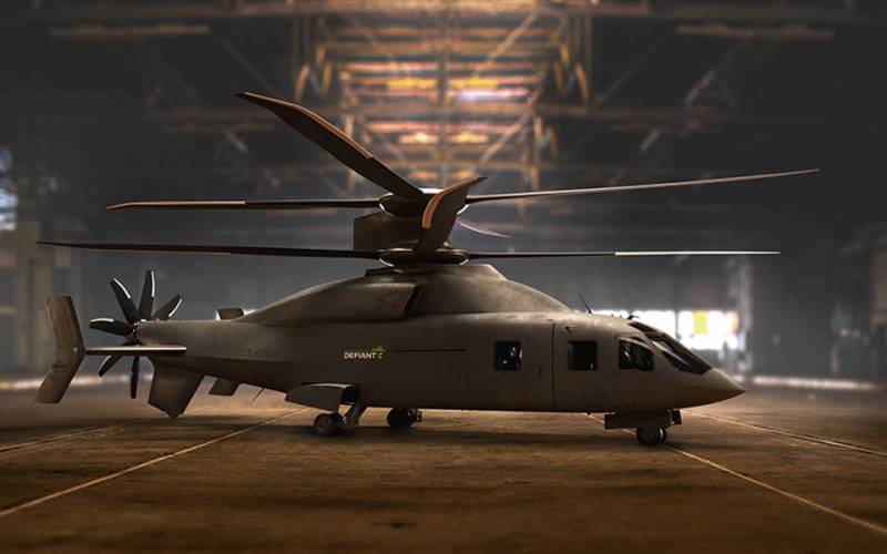 Потенциальный победитель FLRAA. Sikorsky и Boeing представили новый проект вертолета Defiant X ввс