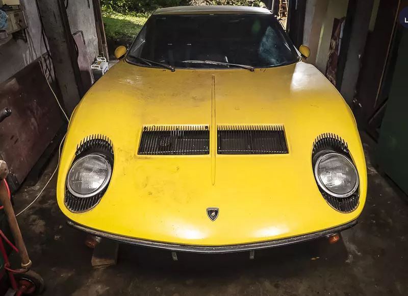 В старом сарае нашли Lamborghini за 1 млн фунтов стерлингов В старом сарае нашли Lamborghini за 1 млн фунтов стерлингов Марки и модели,ретро