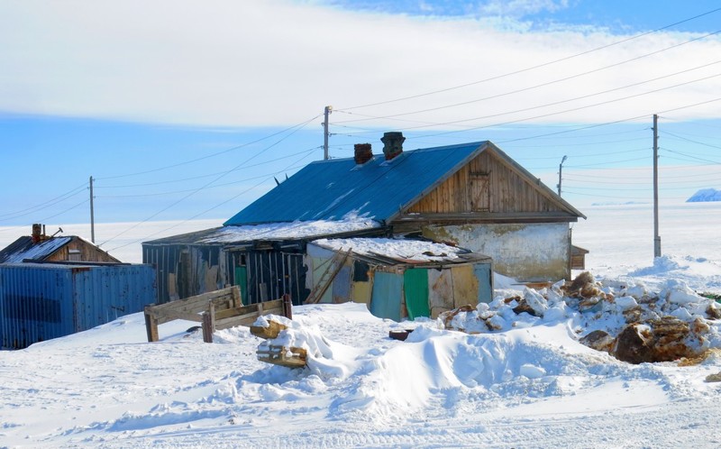 Поселок Анюйск Чукотка