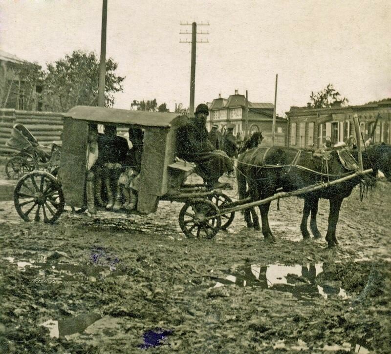 Суровая челябинская маршрутка, 1913 год. история, ретро, фото
