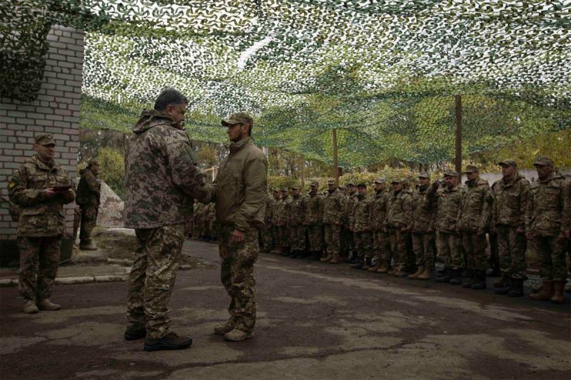 Порошенко заявил, что у Украины "добровольческая" армия