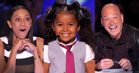 Картинки по запросу Heavenly Joy: A Cute Kid Taps and Sings "In Summer" from Frozen - America's Got Talent 2015