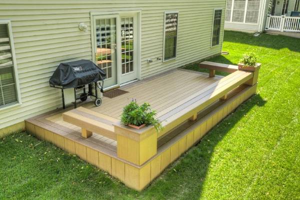 Как сделать крыльцо с террасой для отдыха своими руками