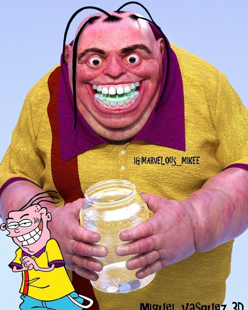 Художник, создавший Гомера Симпсона в 3D, показал новые работы 