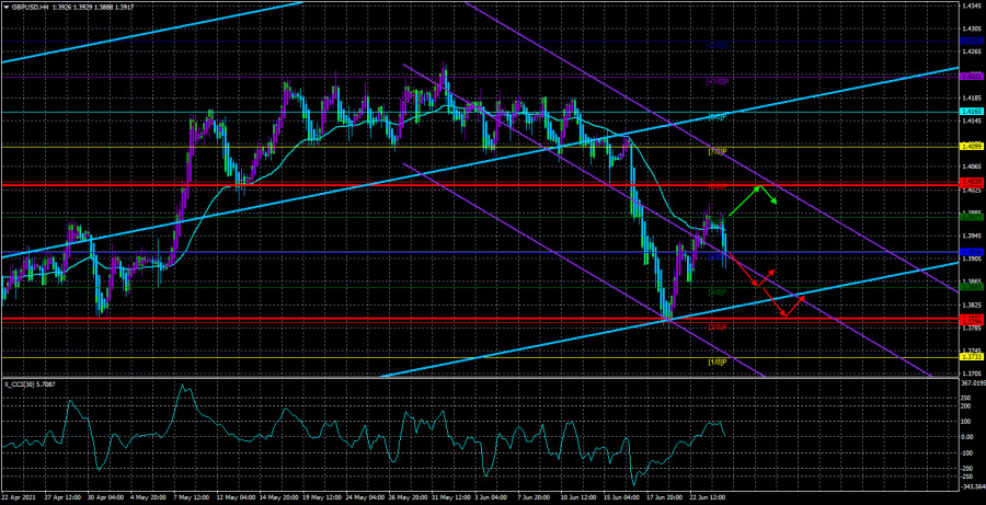 Обзор пары GBP/USD. 25 июня. Энди Халдейн так и остался в одиночестве...