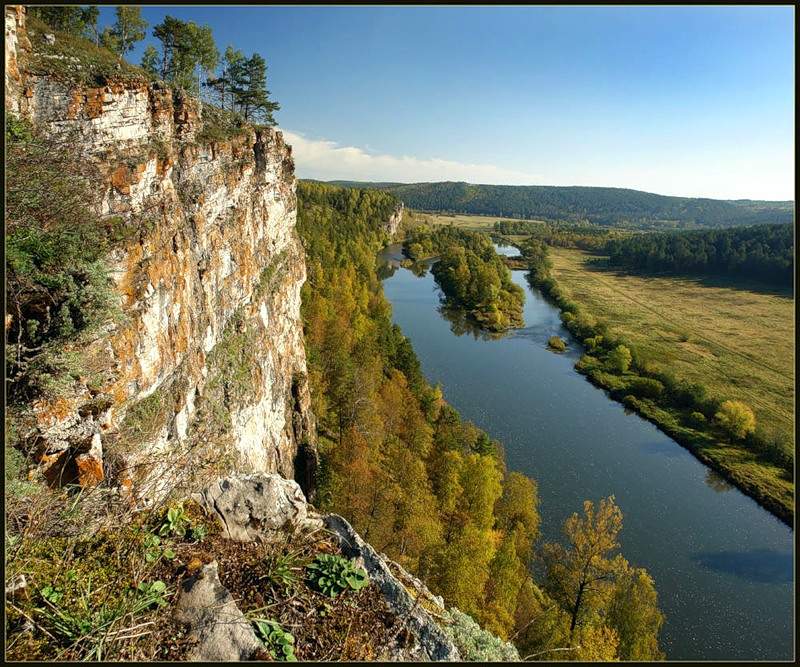 Красоты России. Реки и озера Южного Урала.