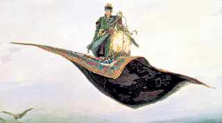 В средние века все ковры были из натуральной шерсти и не вызывали аллергической реакции