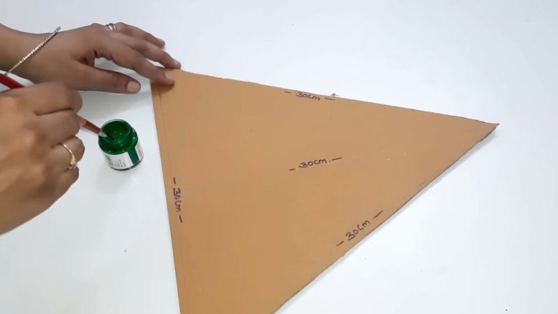 Нетривиальная поделка к Новому году. Просто и красиво одновременно Нетривиальная поделка к Новому году. Просто и красиво одновременно интерьер,рукоделие,своими руками,сделай сам