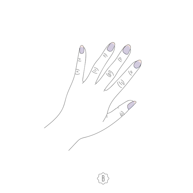 Ногти синего или фиолетового цвета говорят о недостатке кислорода и проблемах с сосудами.