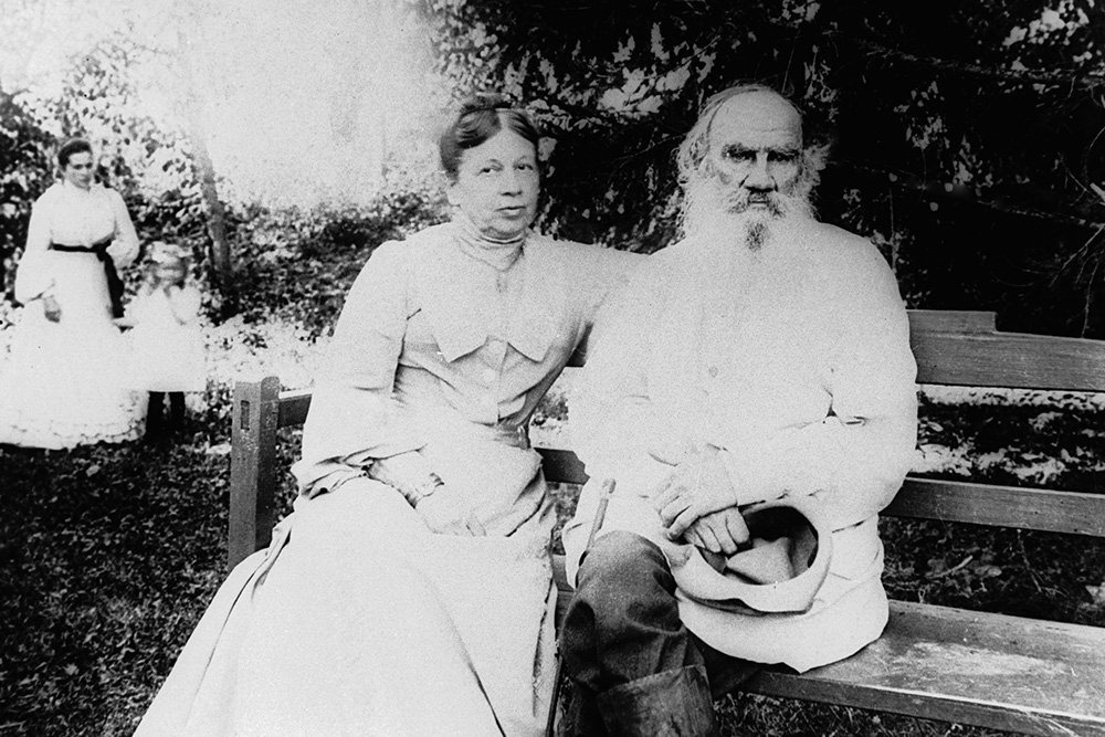 Лев Толствой с женой | Darada