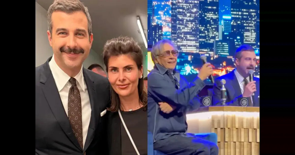 Надежда Оболенцева, Илья Лагутенко и Софья Таюрская посетили шоу "отменённого" Ивана Урганта в Лос-Анджелесе