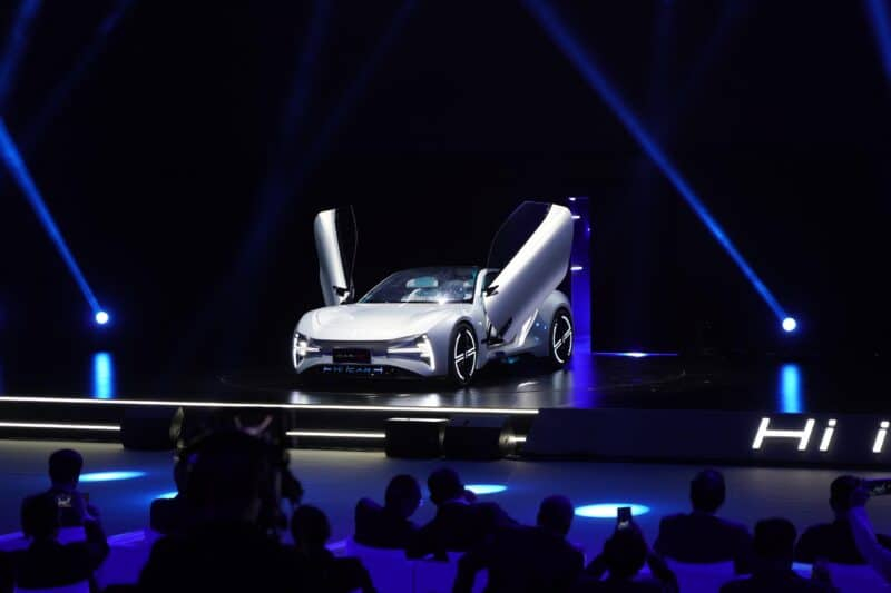 iCAR GT дебют электрического спортивного автомобиля в Китае