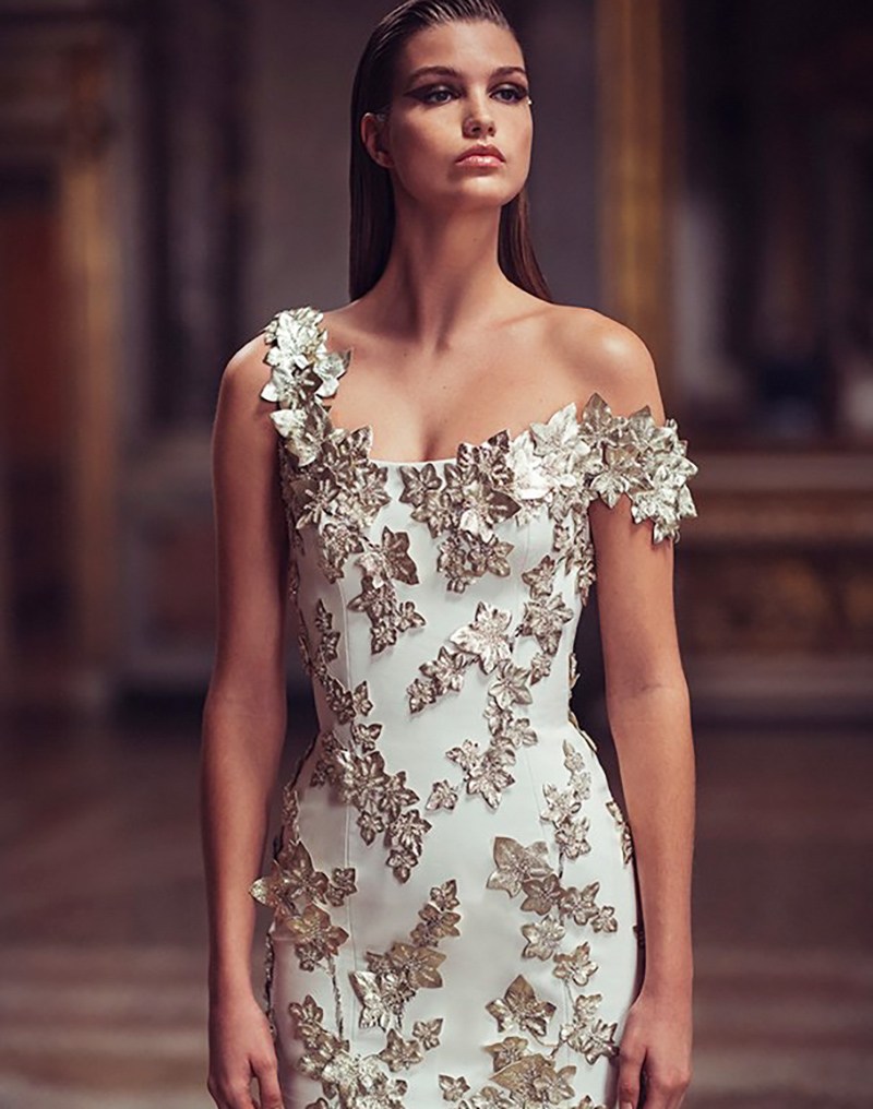 Нереально шикарно - великолепные вечерние платья от Atelier Versace atelier versace весна-лето 2019
