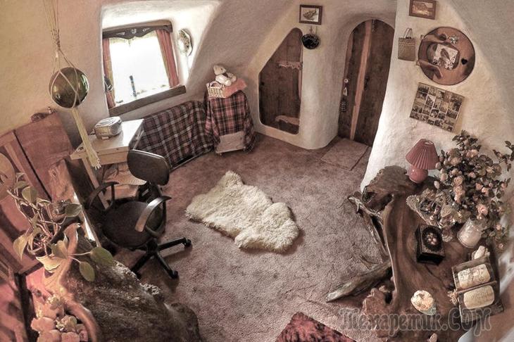 Дом Хоббитов в Шотландии интерьер и дизайн,ремонт и строительство