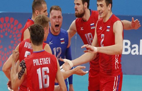 Россия выигрывает у Египта на Кубке мира по волейболу
