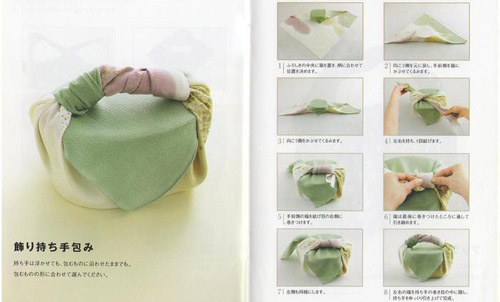 Фуросики – японская техника заворачивания вещей интересное,фуросики