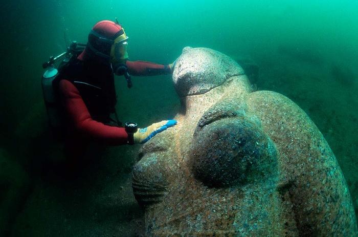 Древний Гераклион — потерянный город под водой