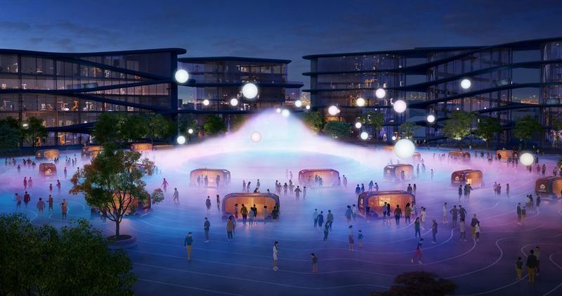 Toyota запланировала построить город будущего Woven City