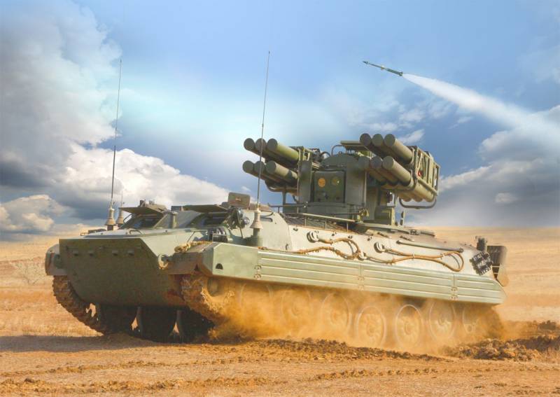 Колесный вариант ЗРК «Сосна»