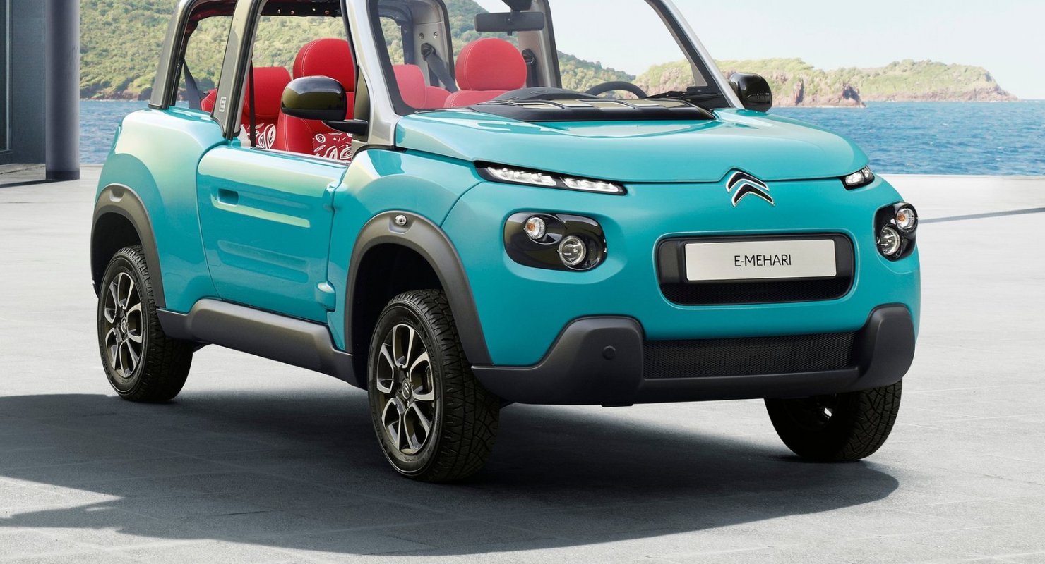 Citroen E-Mehari: Электроверсия французского субкомпакта