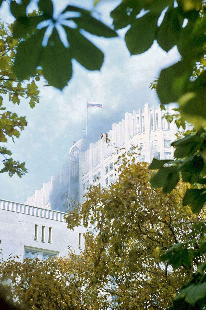 Фотография: Расстрел Дома Советов 4 октября 1993 года №21 - BigPicture.ru