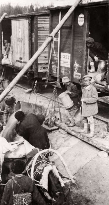 Гуманитарная и продовольственная помощь пострадавшим от голода в Поволжье. СССР, 1922 год. 